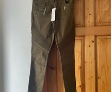 Karen Millen skinny jeans khaki size 8 new