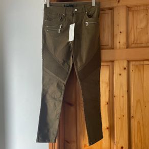 Karen Millen skinny jeans khaki size 8 new