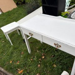 painted antique desk