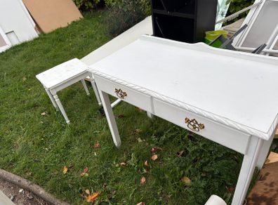 painted antique desk