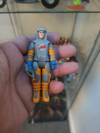 Palitoy Vintage Action Force Space Force Engineer Figure 3.75+ Lanard Corps dragonfly helicopter