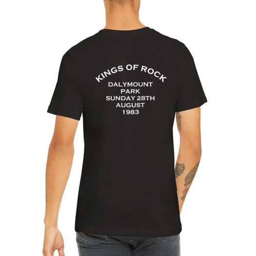 Black Sabbath Kings Of Rock Festival Dalymount Park Dublin 1983 tee shirt