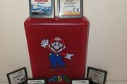 Super Mario NINTENDO Ds Game Case Plus 10 Loose Games Inc Mario Kart Tmnt Sims 2 Etc All Working
