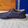 Birkingstock pasadena moc toe Size 5 eu 38 blue suade Lace up brand new boxed Image 7