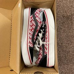 Vans Old Skool Red And Black Brand New