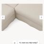 ikea large L sofa Image 3
