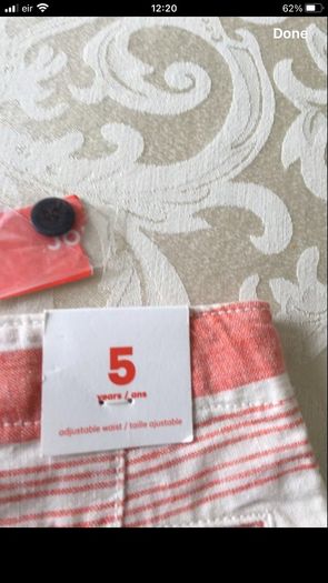 Boys  BNWT shorts age 5