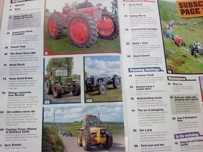 Two Tractor Magazines