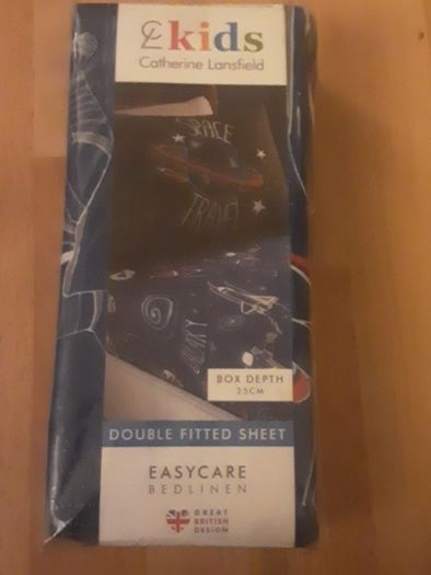 Sheets/Catherine Landsfield 'Space Adventure' Fitted Double Sheet