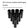Socket wrench set, universal socket wrench set, deep-slot socket wrench set, pneumatic maintenance tool wrench 10 piece set Image 10