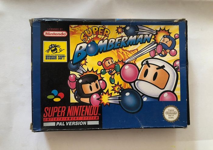SNES Super Bomberman Box Only