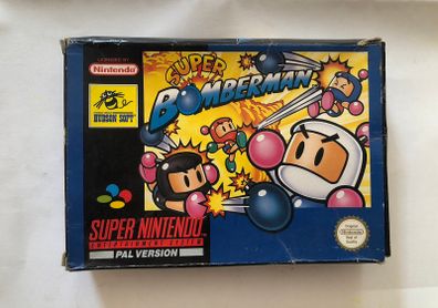 SNES Super Bomberman Box Only