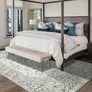 Rugs Living Room Large 200x300cm, Machine Washable Rug for Bedroom, Boho Soft Short Pile Area Rugs, Vintage Non Slip Kitchen Carpet for Dining Room Office, Beige Image 3
