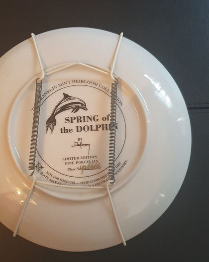 Franklin Mint Limited Edition Fine Porcelain Decorative Plate