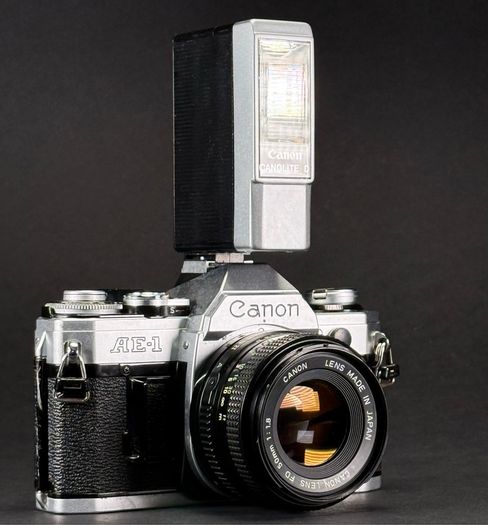 Canon AE 1  camera kit.
