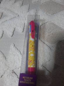unicorn multicolour pen with retractable pencil