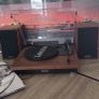 Lenco LS 100 Bluetooth Record Player With Speakers Image 2