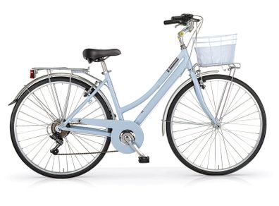 MBM Central Ladies Lightweight Aluminium City Bike Sky Blue