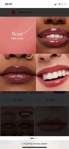 Kulfi lassi lips staining lip oil in Rose 3.8 ml