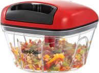 main image for ad Manual Pull Food Chopper, Hand Pull String Onion Chopper Dicer for Kitchen, Easy Cleaning food Chopper for Vegetables, Fruits (500 ML)