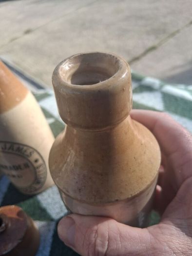 Victorian Stoneware Glazed Bottle Collection
