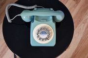 Vintage Retro Style Push Button Telephone