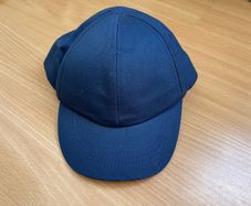 BNWT M&S navy cap, size 3-6y