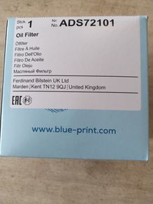 Blue Print Ads72101 Oil Filter