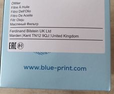 Blue Print Ads72101 Oil Filter