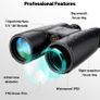 12x42 Binocular for Adults with BAK4 Prism, FMC Lens, Fogproof & Waterproof Great for Bird Watching Travel Stargazing Hunting Concerts Smartphone Adapter Included (FREE POSTAGE) Image 5