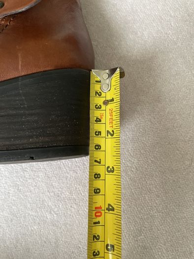 Clarks brown leather boot Size 6.5