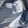 Guess Size 25/Uk 6-8 Light Blue Carpenter Jeans Y2K Utility Denim Image 7