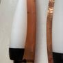 Retro vintage Mid-century Danish wall sconce lights X2 c1960 Image 3