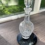 Large Heavy Crystal Glass Decanter and Stopper , 35cm 1.63kg Image 4