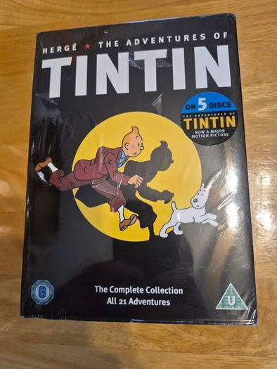 TinTin DVD - The Complete Collection All 21 Adventures