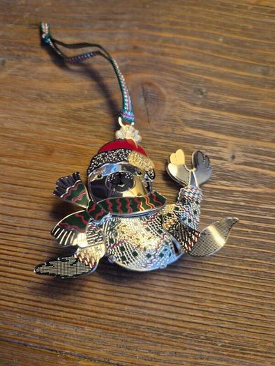 2024 Newbridge Silverware Baby Seal Pup Ornament
