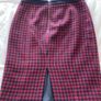 Red & Navy Skirt Image 2