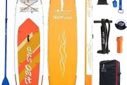 Inflatable Stand Up Paddle Board 10.6 10 x 30 x 6 Inch with Premium SUP Paddle Board Accessories &amp; Backpack, Ultra-Light, Wide Stable Design, Non-Slip Deck for Youth &amp; Adults (FREE SHIPPING)