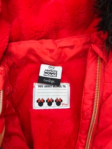 Winter coat Minnie Mouse