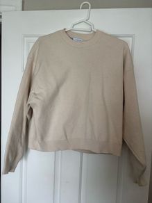 Zara cream jumper size S