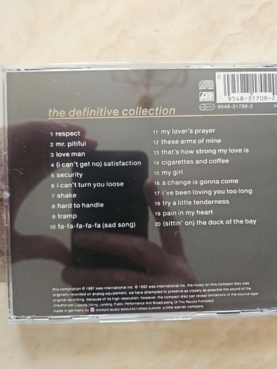 Otis Redding CD  - The Definitive Collection