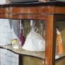 Antique Mahogany Display Cabinet Image 4