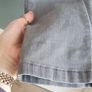 Miss by Captain Tortue grey skinny with zip detail Sz 38 (10-12UK) - Rrp 89 (New) Image 4