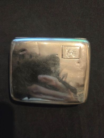 1934 Joseph Gloster Ltd Sterling Silver Cigarette Case