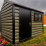 high-quality Irish-made PVC-coated galvanised-steel garden shed, Image 5
