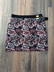 Floral Mini Skirt (Dunnes) Size 10 BNWT