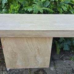 Travertine Hall Console Table