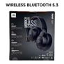 JBL Tune 720BT Pure Bass sound Wireless On-Ear Headphones | Black Image 3