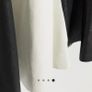 Topshop Premium genuine leather skirt in monochrome black and white. Image 4