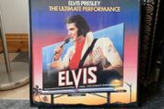 Vintage framed Elvis vinyl cover
